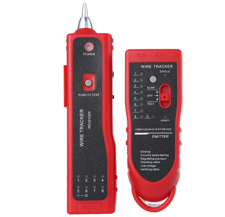 Professional 11 in 1 Network Computer Maintenance Repair Kit 200R Network Pliers Wire Tracker Tool Set