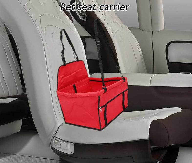 Folding Car Pet Seat Bag Puppy Safety Belt Carrier Cover Travel Products