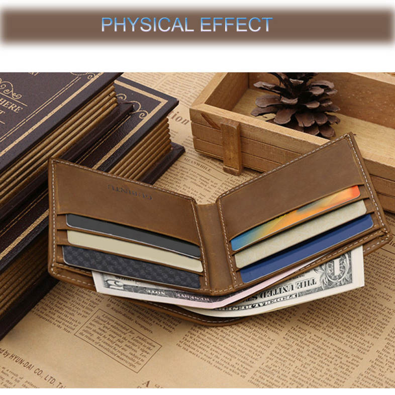 GUBINTU Men Thread Solid Color Letter Leather Open Horizontal Soft Wallet GUBINTU Men Thread Solid Color Letter Leather Open Horizontal Soft Wallet