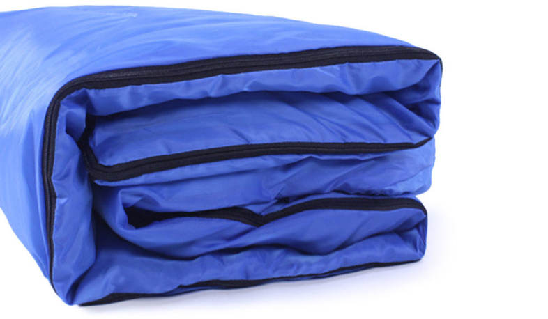 Outdoor Camping Envelope Style Hooded Thin Hollow Cotton Sleeping Bag