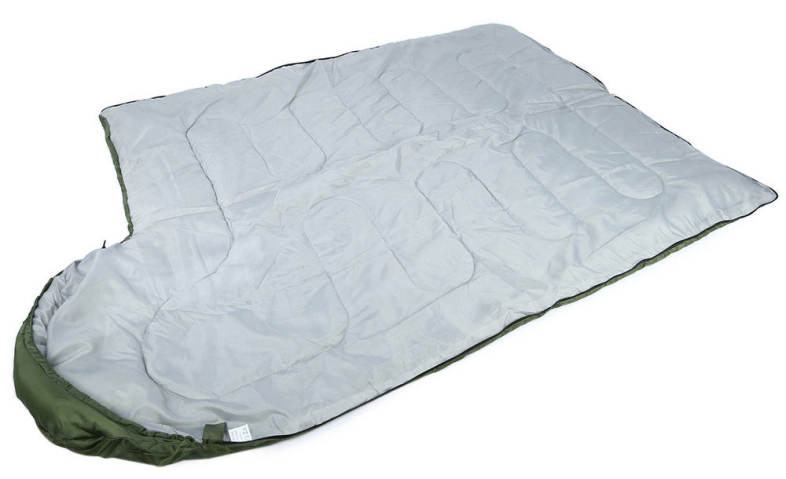 Outdoor Camping Envelope Style Hooded Thin Hollow Cotton Sleeping Bag
