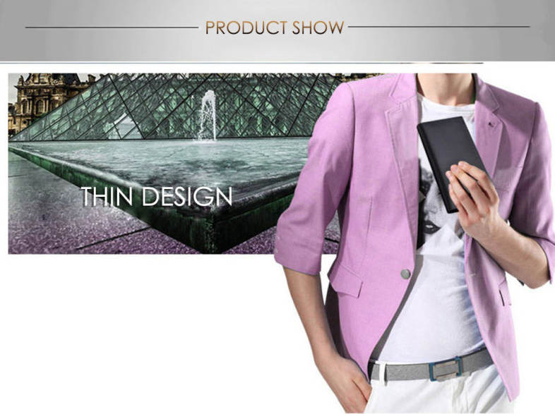 Men Lichee Pattern Solid Color Letter Open Soft Vertical Long Wallet