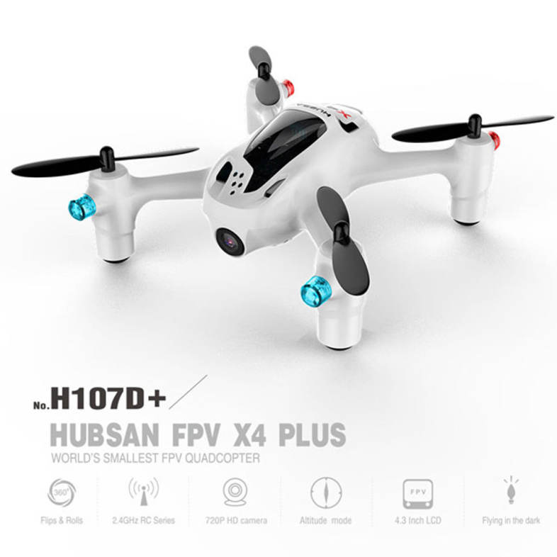 New Version Hubsan FPV X4 Plus H107D  With 2MP 720P Wide Angle Camera RC Quadcopter