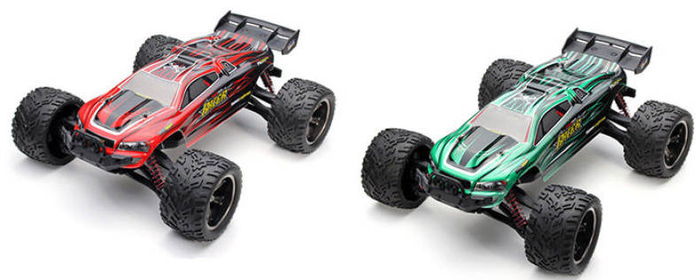 9116 1 / 12 Scale 2.4G 4CH RC Truck Car Toy with 2 - Wheel Driven Electric Racing Truggy