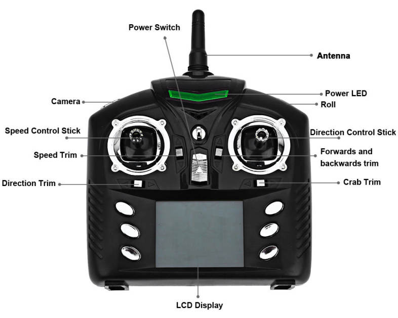 XK X260B 5.8G 4CH 6-Axis Gyro 0.3MP Camera WiFi FPV RTF RC Quadcopter Aircraft