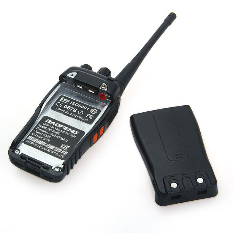 2pcs BAOFENG BF-888S Walkie Talkie with High Brightness Flashlight