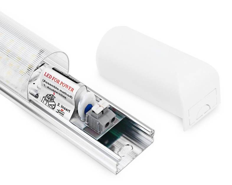 8W LED Integrated COB Tube Fluorescent Lamp with 120 LEDs