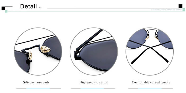 Fashionable Color Coated Hollow Irregular Sunglasses for Unisex