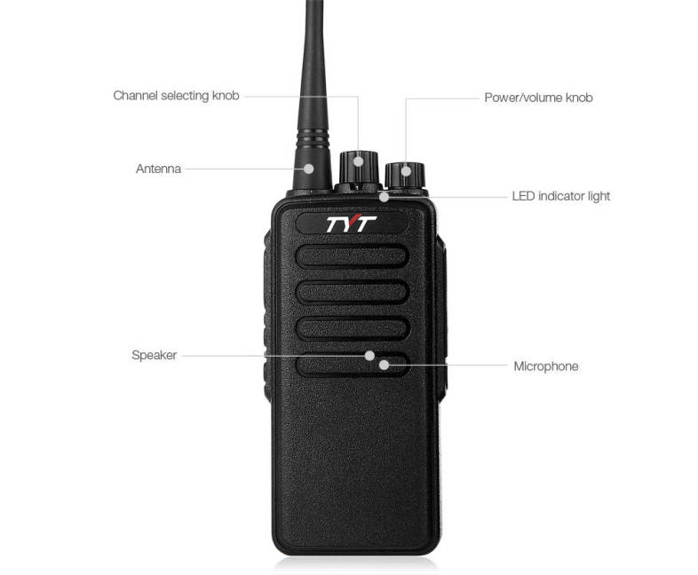 TYT TC - 3000A 10W Ultra-high Output Power Transceiver 2-way Mobile Radio Walkie Talkie