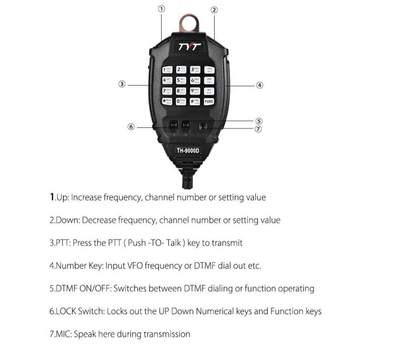 TYT TH - 9000D 60W Ham Two Way Radio Transceiver