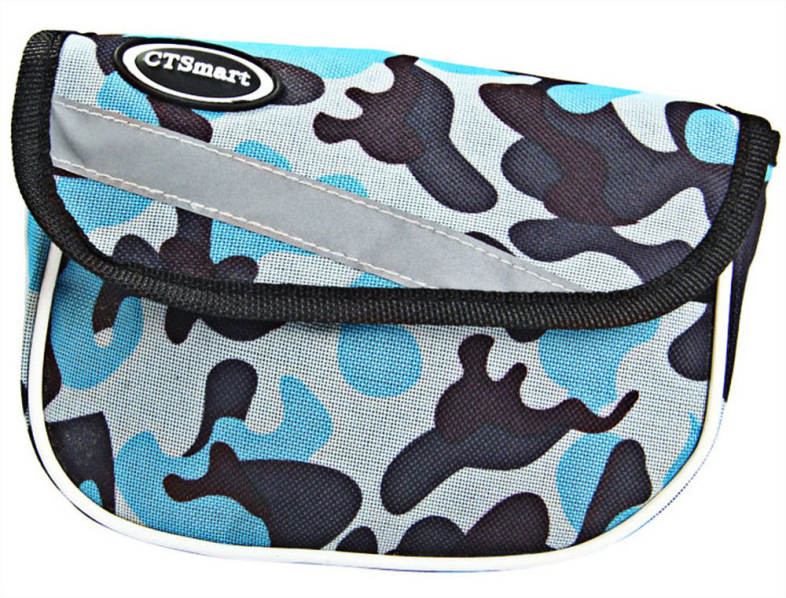 CTSmart Bicycle Frame Double Saddle Bag 600D Oxford Fabric Made
