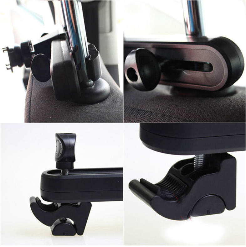 SHUNWEI Car Seat SD-1151K Back Headrest 360 Degree Rotation Diagonal Holder for iPad