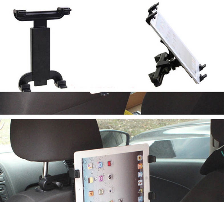 SHUNWEI Car Seat SD-1151K Back Headrest 360 Degree Rotation Diagonal Holder for iPad