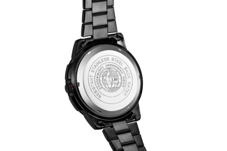 6.11 GD004 Photoelectric Conversion Male Watch Japan Movt Mineral Glass Date Display