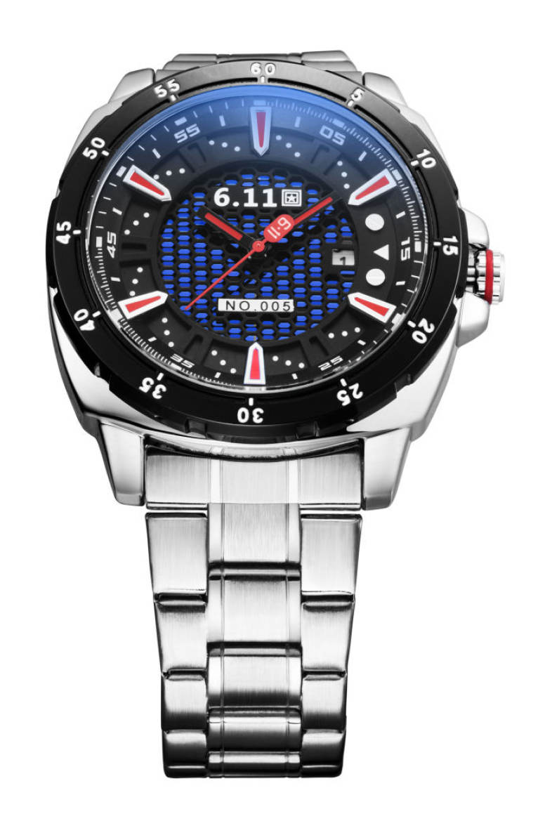 6.11 GD005 Photoelectric Conversion Male Watch Japan Movt Mineral Glass Date Display