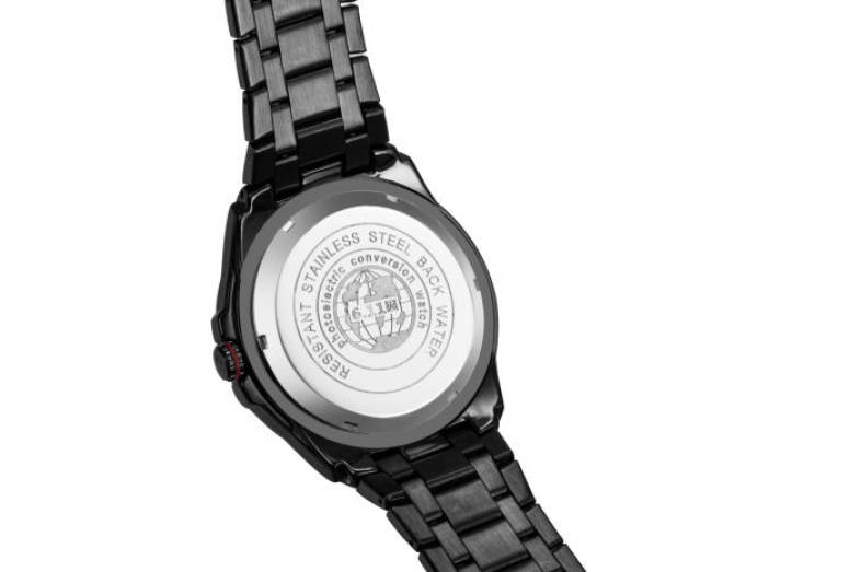6.11 GD006 Photoelectric Conversion Male Watch Japan Movt Mineral Glass Date Display