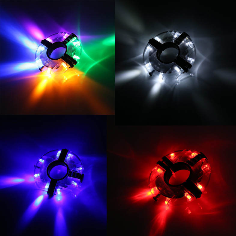 LEADBIKE Cycling Bicycle Waterproof Front Rear Hub Warning Spoke Light Bike Decoration Accessories