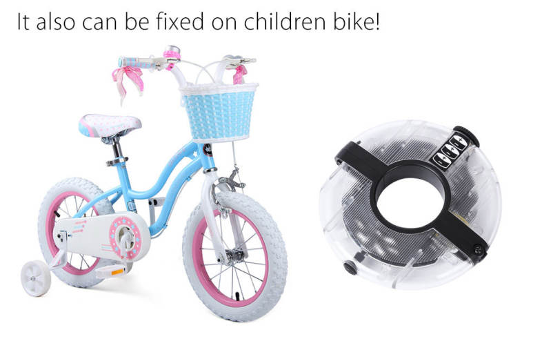 LEADBIKE Cycling Bicycle Waterproof Front Rear Hub Warning Spoke Light Bike Decoration Accessories