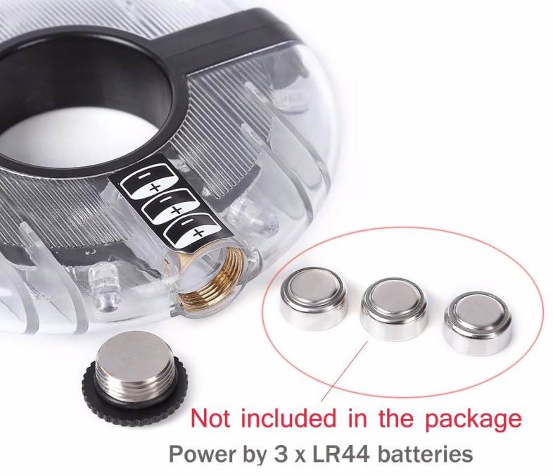 LEADBIKE Cycling Bicycle Waterproof Front Rear Hub Warning Spoke Light Bike Decoration Accessories