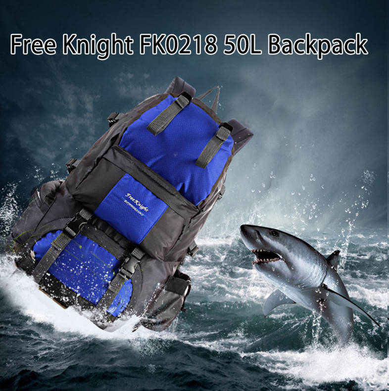 Free Knight FK0218 Outdoor 50L Polyester Water Resistant Backpack Mountaineering Camping Bag