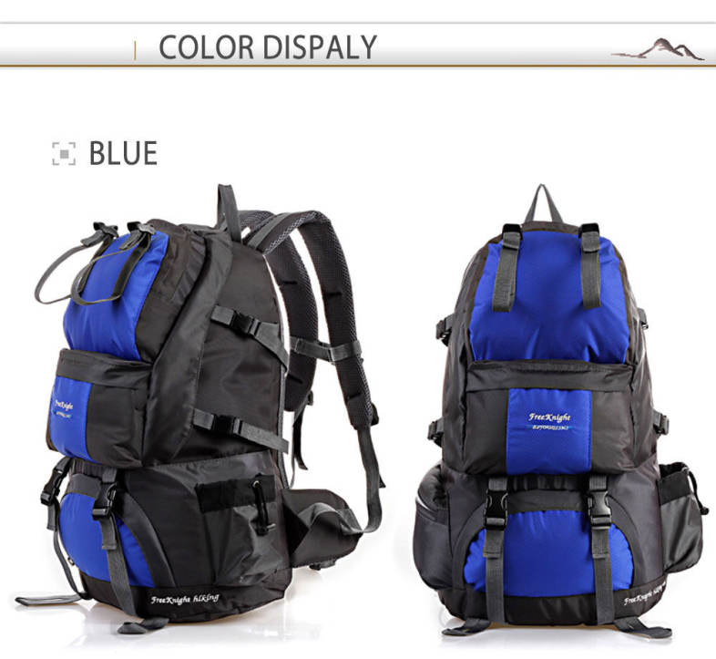 Free Knight FK0218 Outdoor 50L Polyester Water Resistant Backpack Mountaineering Camping Bag