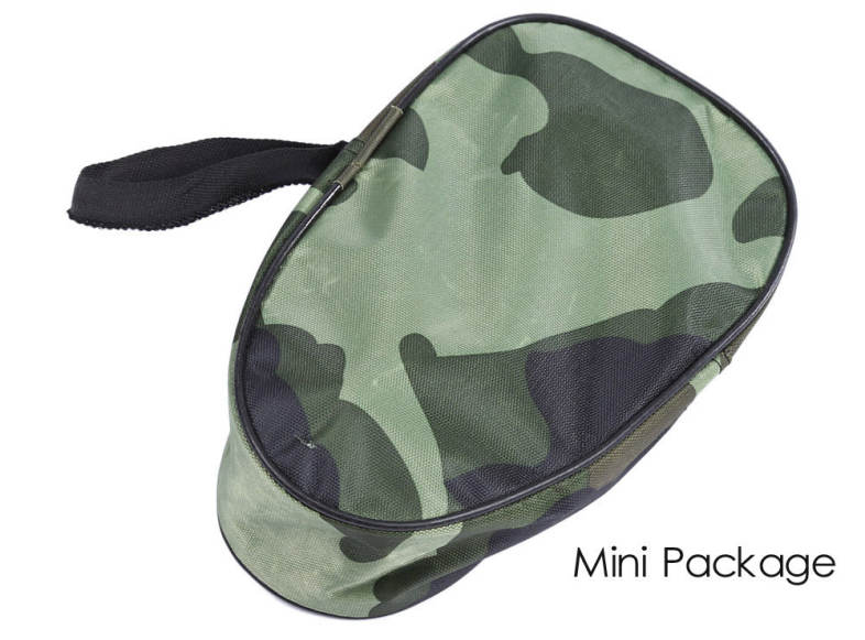 CLEYE Multi-function Military Portable Trowel Diddle Spade Shovel with Carrying Pouch