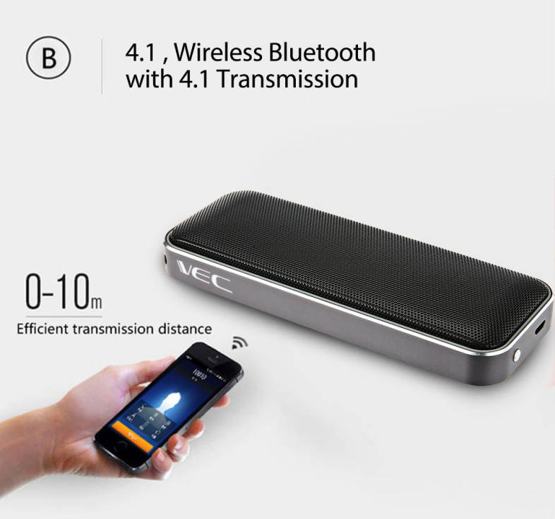 AEC BT - 202 Wireless Bluetooth Square Speaker