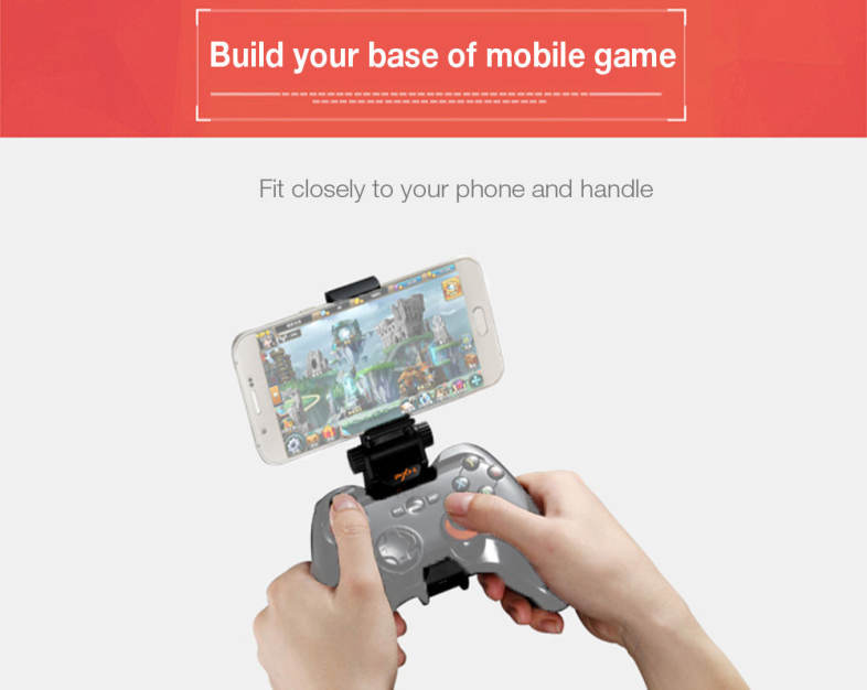 PXN - 1003 Gamepad Clip Game Controller Holder Mount Cradle for iPhone / Samsung / HTC / LG / SONY Smartphone