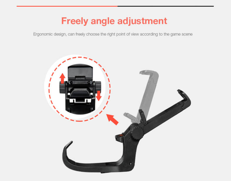 PXN - 1003 Gamepad Clip Game Controller Holder Mount Cradle for iPhone / Samsung / HTC / LG / SONY Smartphone