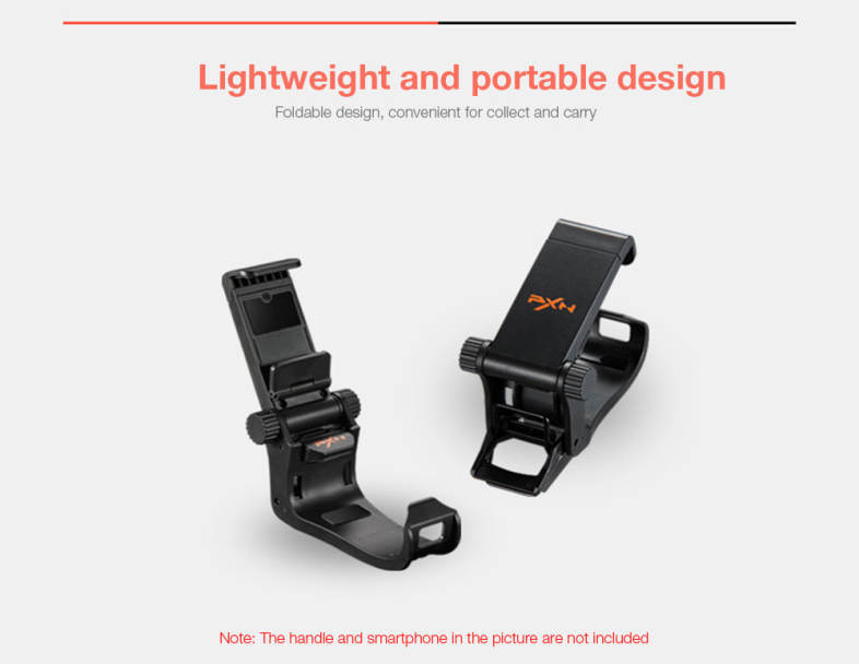 PXN - 1003 Gamepad Clip Game Controller Holder Mount Cradle for iPhone / Samsung / HTC / LG / SONY Smartphone