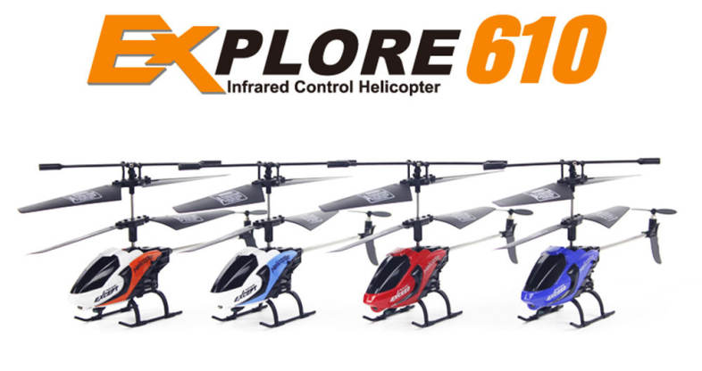 FQ777 610 3.5CH 6-Axis Gyro RTF Infrared Control Helicopter Aircraft Toy