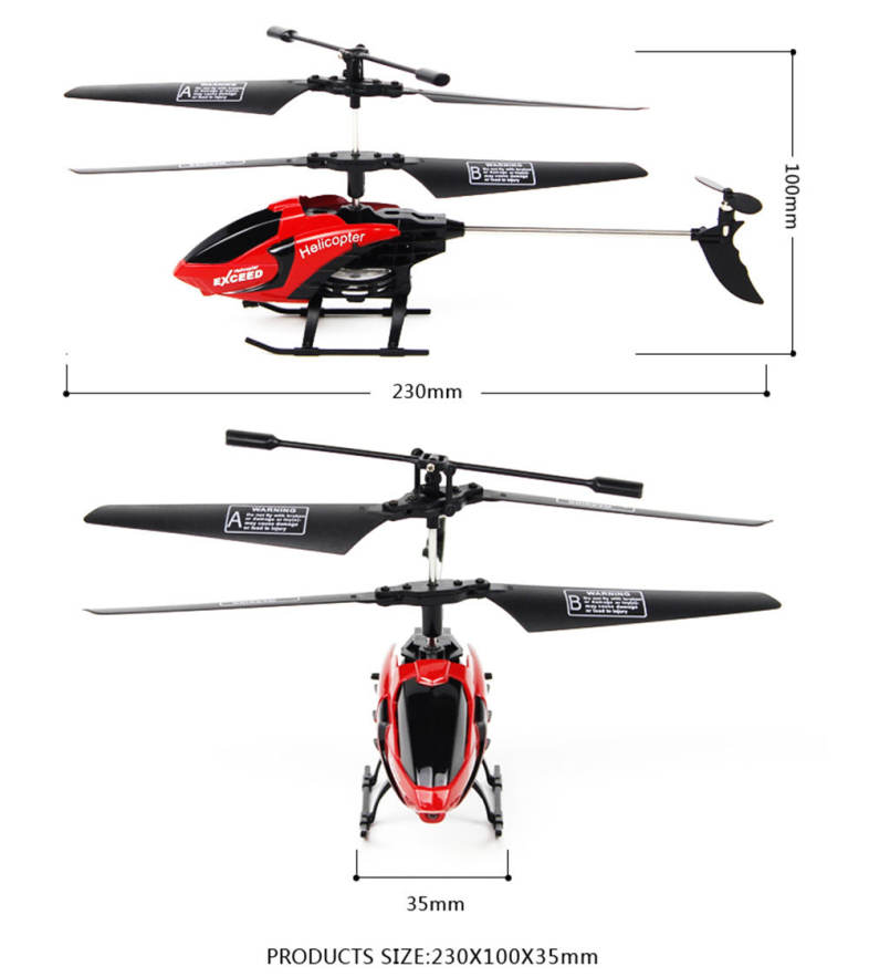 FQ777 610 3.5CH 6-Axis Gyro RTF Infrared Control Helicopter Aircraft Toy