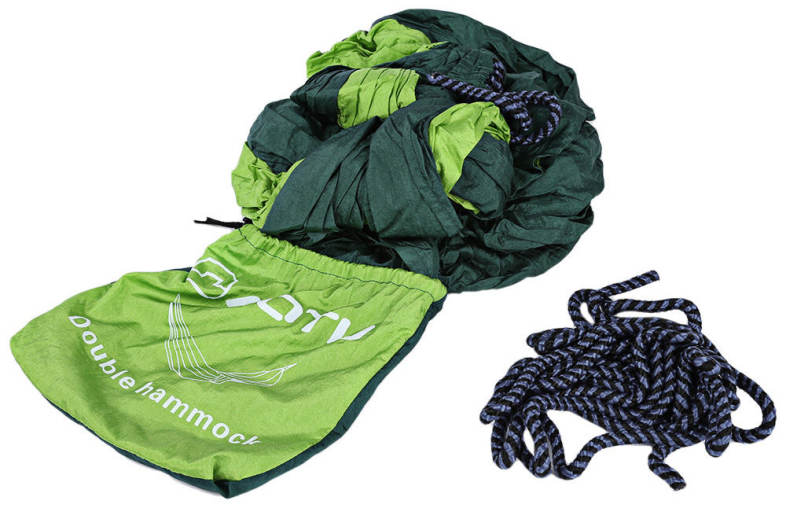 AOTU AT6737 2-Person Parachute Nylon Fabric Hammock for Outdoor Camping