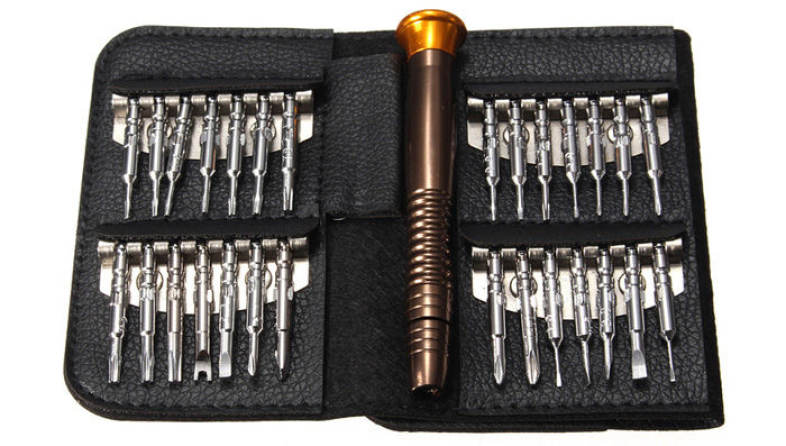 W - 6610 28 in 1 Screwdriver Set Disassembled Tool