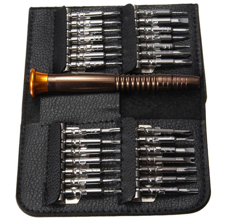 W - 6610 28 in 1 Screwdriver Set Disassembled Tool