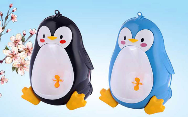 Penguin Shape Hang Type Boys Standing Urinal