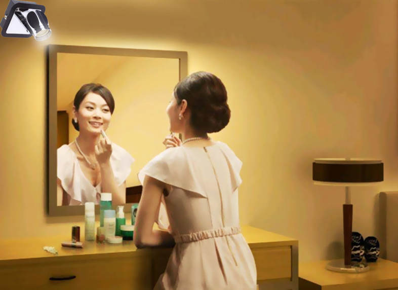 Lightme 3W Bathroom Make-up LED Mirror Front Lamp