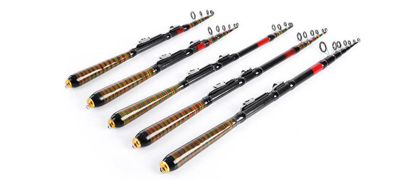 LEO Portable Multifunctional Mini Fishing Rod Spinning Fish Hand Tackle