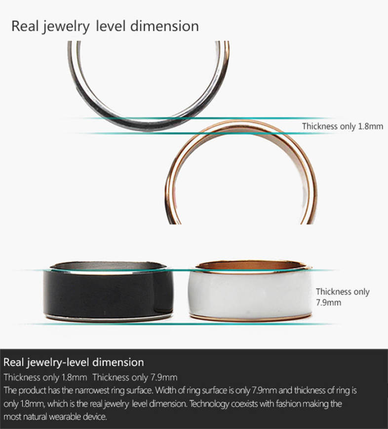 R3F NFC Smart Ring Titanium Alloy Made