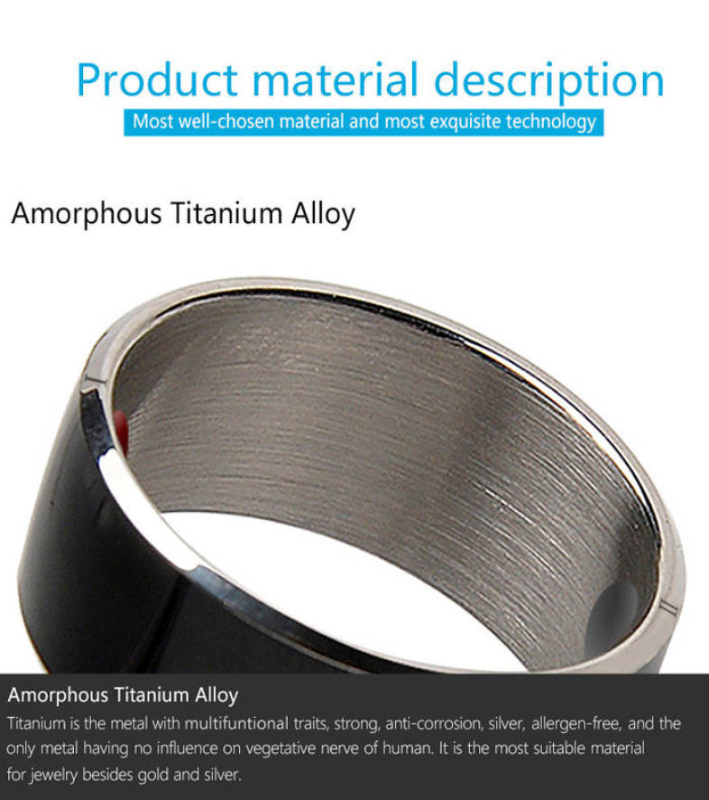 R3F NFC Smart Ring Titanium Alloy Made