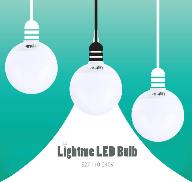 Lightme 4PCS E27 110 - 240V 12W 1120LM LED Bulb