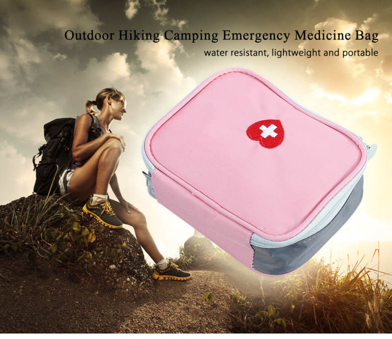 Outdoor Camping Emergency Medicine Bag Survival Wrap Gear Small Travel Hiking Necessary