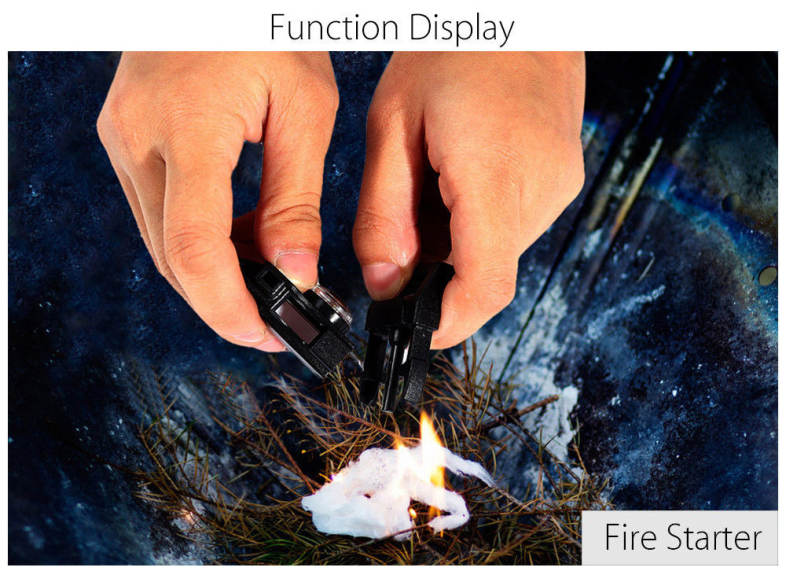Inlife Outdoor Multifunction Fashionable Survival Bracelet with Nylon Rope