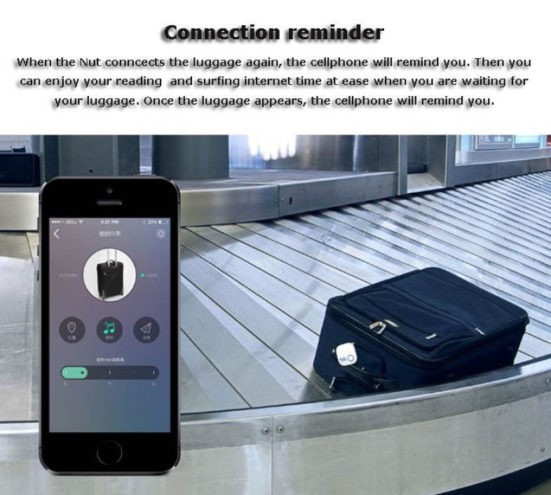 Nut 2 Intelligent Bluetooth Anti-lost Tracking Tag Alarm Patch Two-way Smart Finder