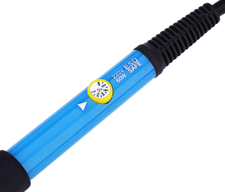 60W Adjustable Temperature Welding Solder Electric Tool with 5 Tips