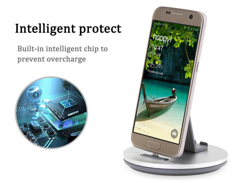 HOCO CW1 Mobile Phone Charging Holder with Micro USB