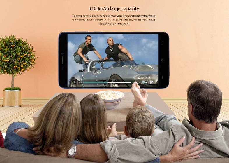 Cubot Max Android 6.0 6.0 inch 4G Phablet MTK6753 1.3GHz Octa Core 3GB RAM 32GB ROM OTG Hotknot GPS Bluetooth 4.0