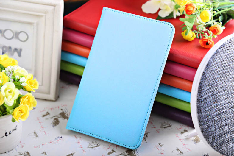 Lichee Pattern Smart Cover Case with Rotate and Stand Function for Samsung Galaxy Tab A 7.0 T280 / T281 / T285 / SM - T280