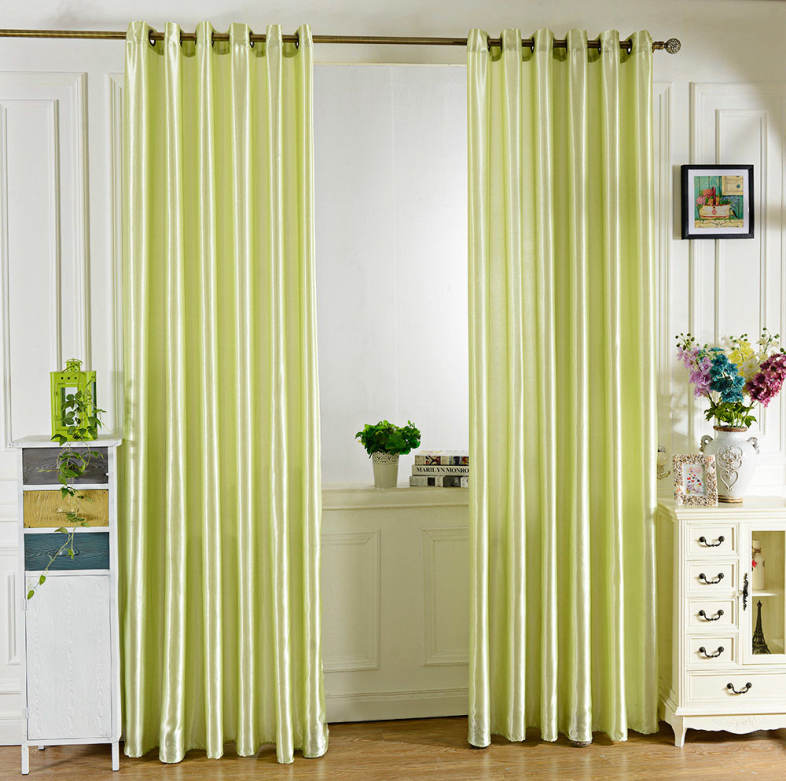 100 x 250CM Pure Color Grommet Ring Top Blackout Window Curtain for Bedroom Living Room