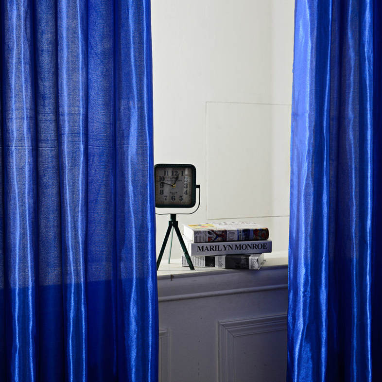 100 x 250CM Pure Color Grommet Ring Top Blackout Window Curtain for Bedroom Living Room